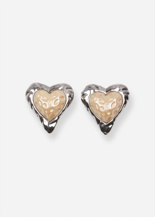 Julietta - Women's Heart Studs Earrings