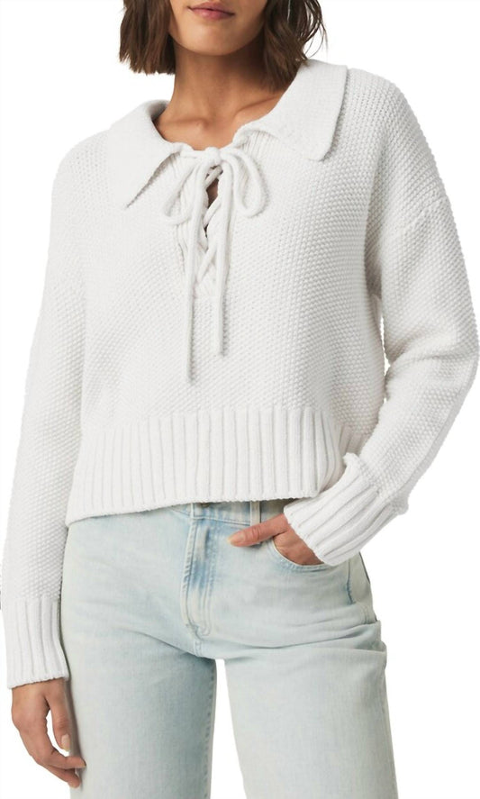 Splendid - Roxie Lace Up Sweater
