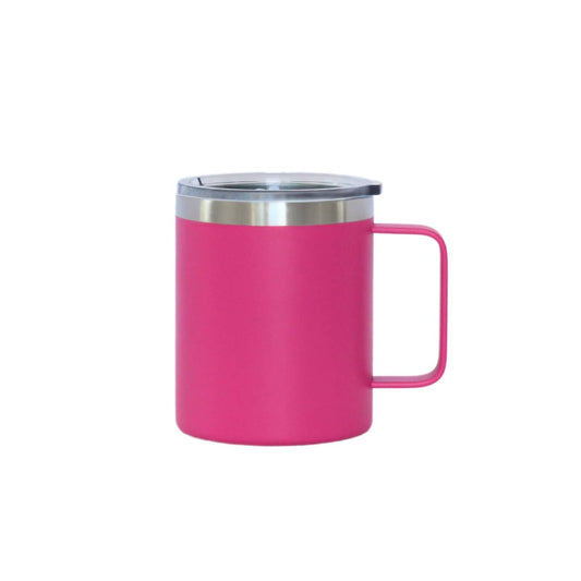 Creative Gifts International - Stainless Steel Travel Mug with Handle