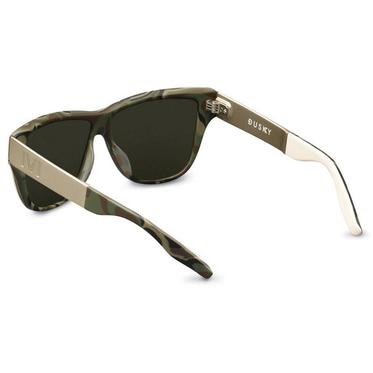 Dusky- DPM - Brushed Aluminum / Green Grey Lens