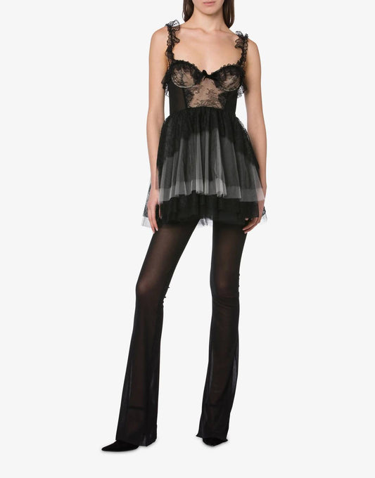 Lace & Tulle Minidress