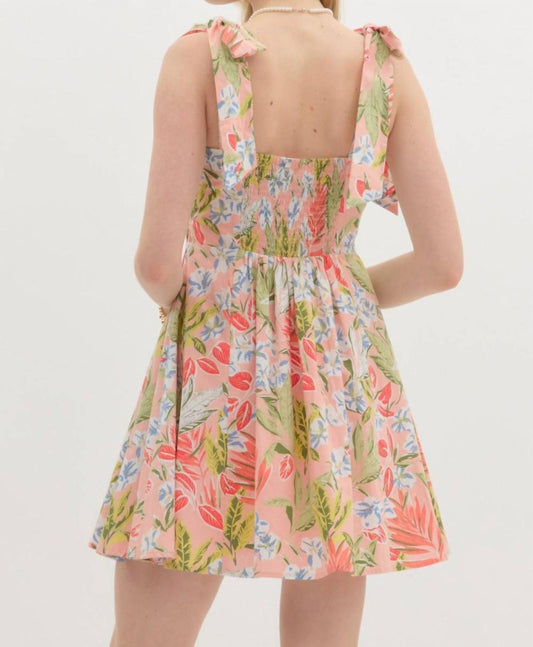 Entro - Mai Tai Tropical Sweetheart Dress