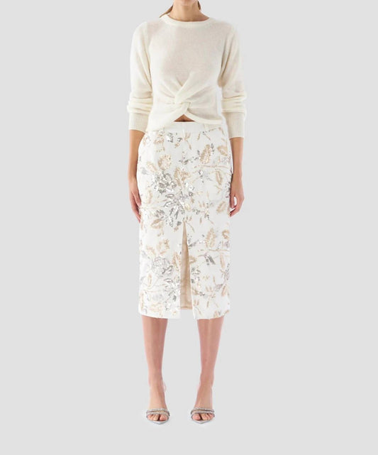 Le Superbe - Sequin D-Vine Everyway Skirt