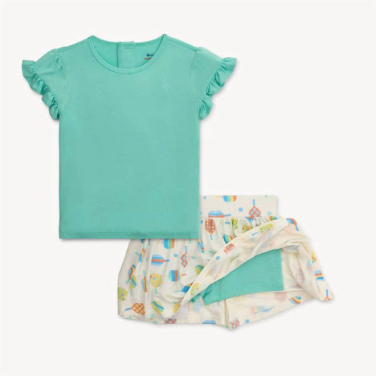 Magnetic Me - Girls Modal Top And Skort Set