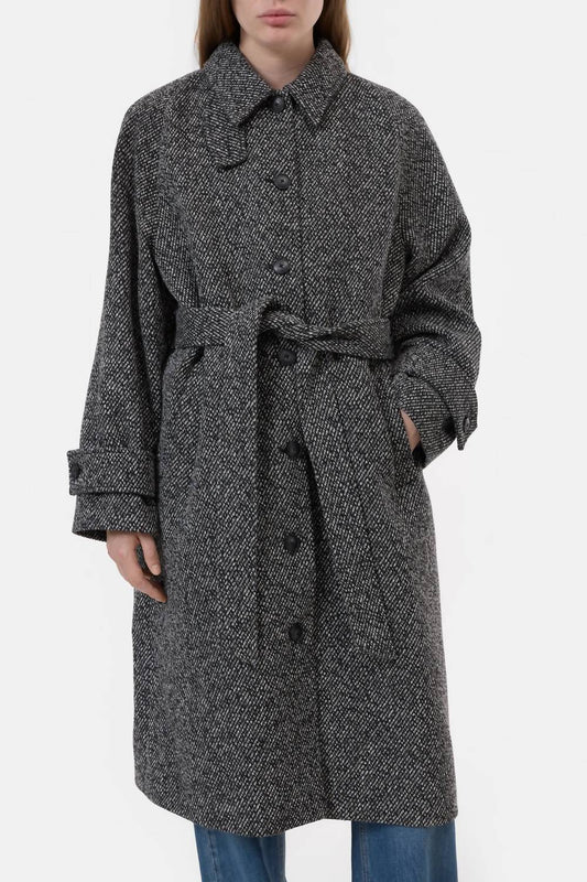 Closed - Mouliné Wool-blend Coat
