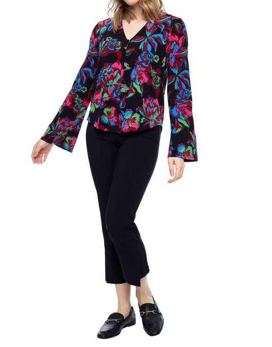 Up! - Ibiza Knit Bell Sleeve Top