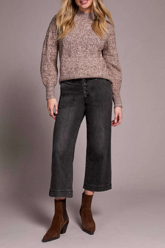 Tribal - Sophia Wide Crop Jeans