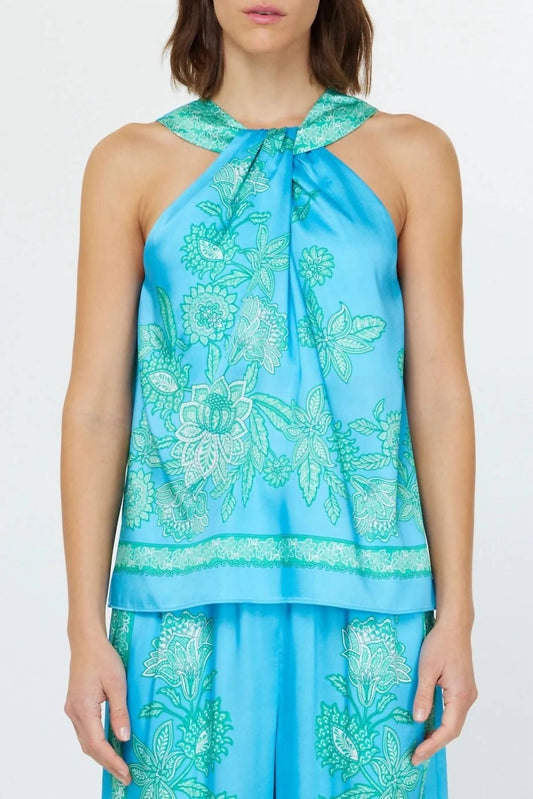 Current Air - Aylani Pailsey Halter Top