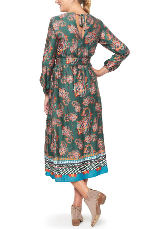 Paisley Midi Dress