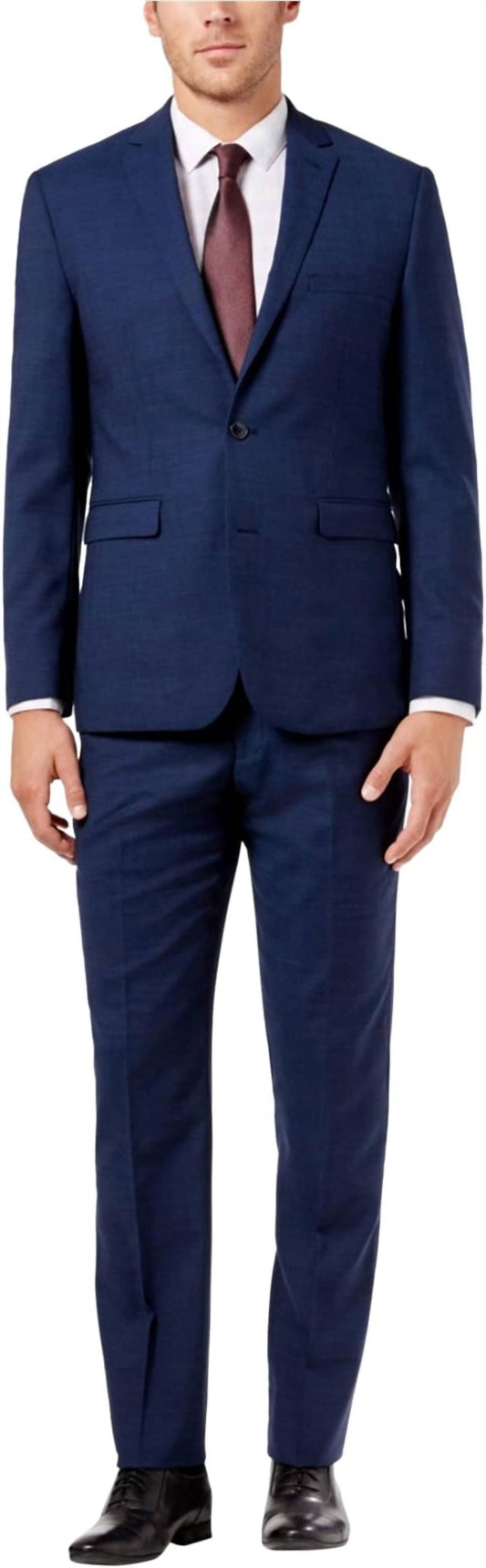 Vince Camuto - Men's Modern Slim Chambray Suit
