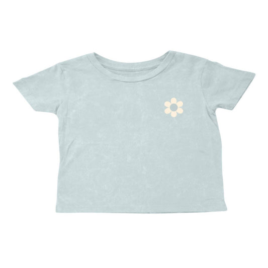 Tiny Whales - Girls' Bloom Boxy Tee