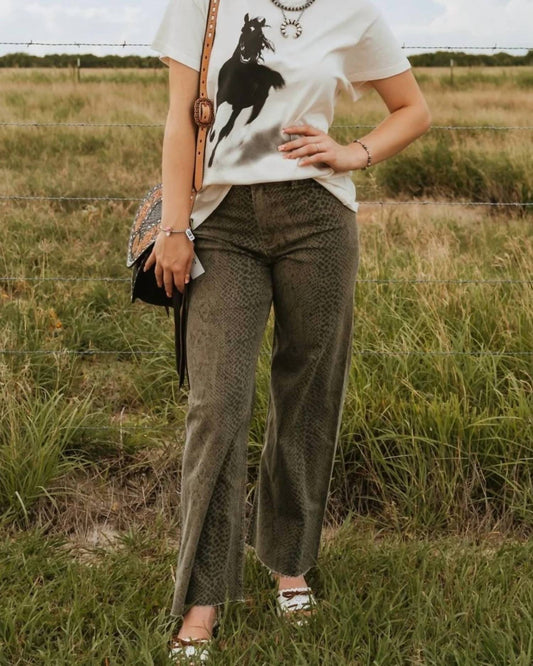 Miou Muse - Straight Leg Pants