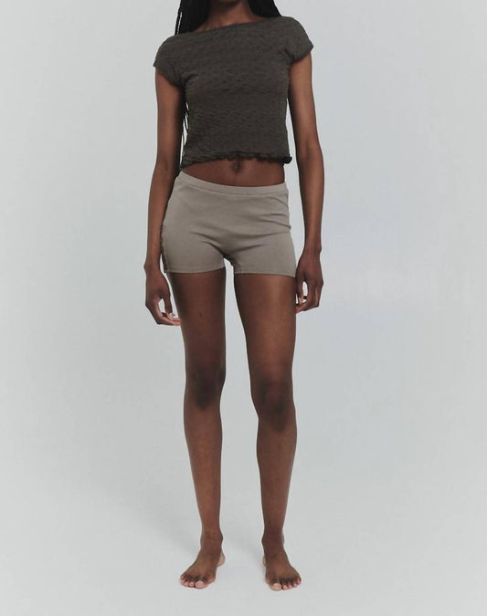 Find Me Now - Mesh Low Back Top