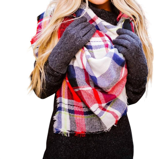 Urbanista - Mad For Plaid Blanket Scarf