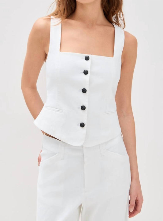 Rag & Bone - Mariana Linen Vest