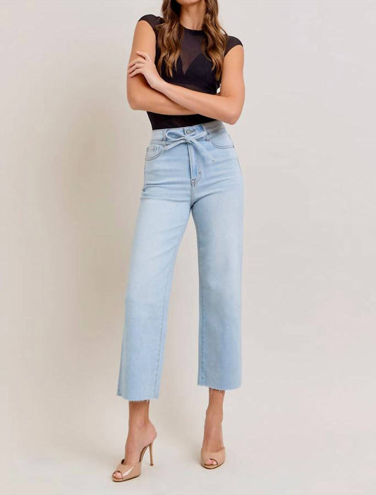 Hidden - Hi-rise Wide Straight Leg Jeans