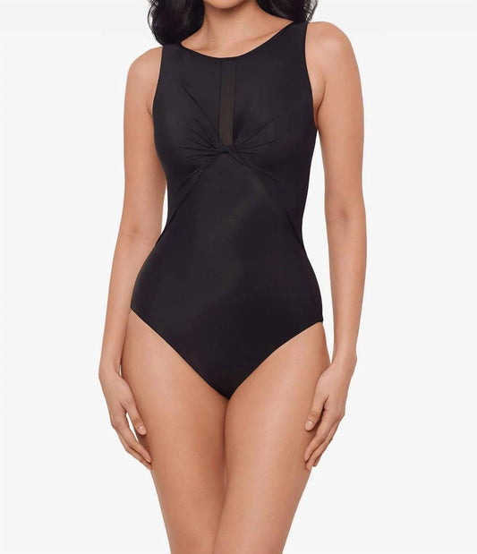 Miraclesuit - Evoke Higher Neck One-piece Swimsuit