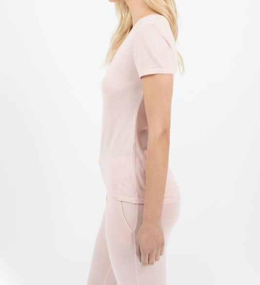 Leimere - FEATHER VNECK TEE