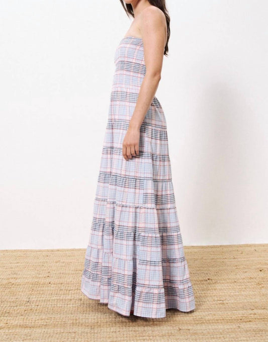 Frnch - Dalel Check Maxi Dress