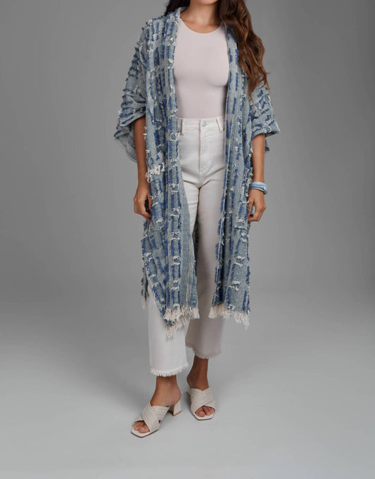 Saachi - Fringe Long Jacket