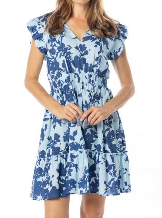 Bindu - Anais V-neck Mini Dress