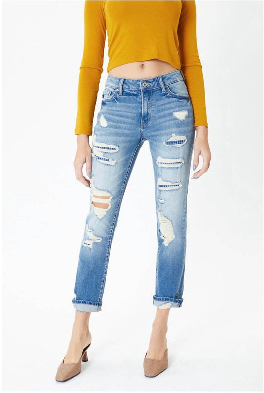 Kancan - Summer Swag Destroyed Boyfriend Jean