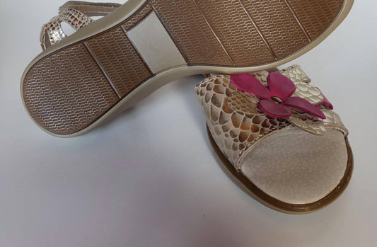 Renbut Shoes - Girl's Velcro Ankle Strap Dress Sandal