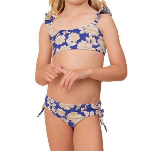 Maaji - Blue Bouquet Cherish Girls Bikini Set