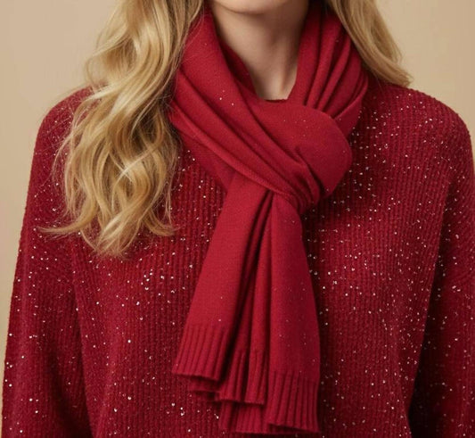 Joseph Ribkoff - Sequined Knit Scarf