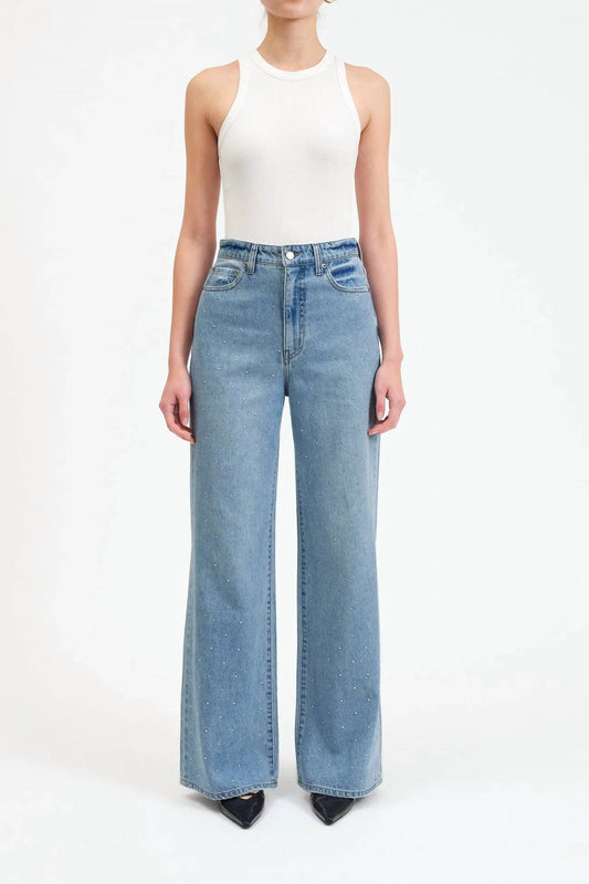 Daze - Far Out High Rise Wide Leg