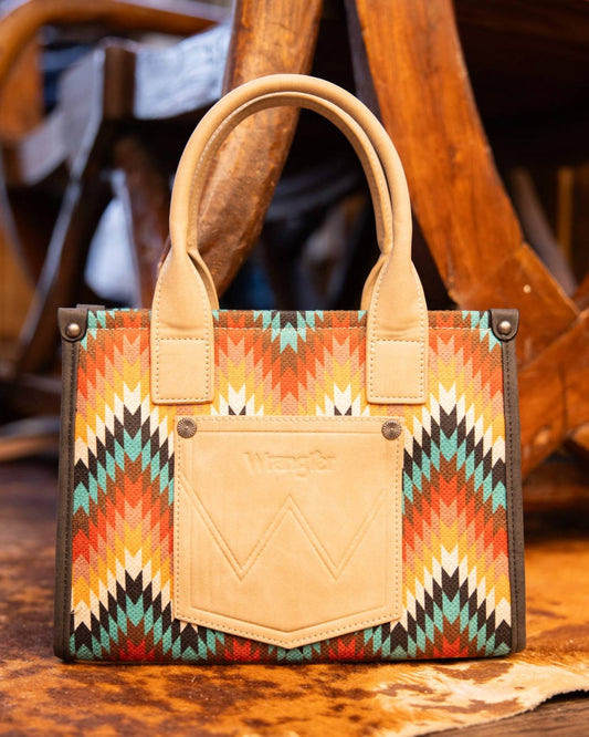 Wrangler - Southwestern Pattern Concealed Carry Wide Tote