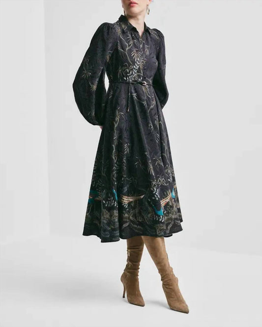 Bytimo - Jacquard Midi Dress