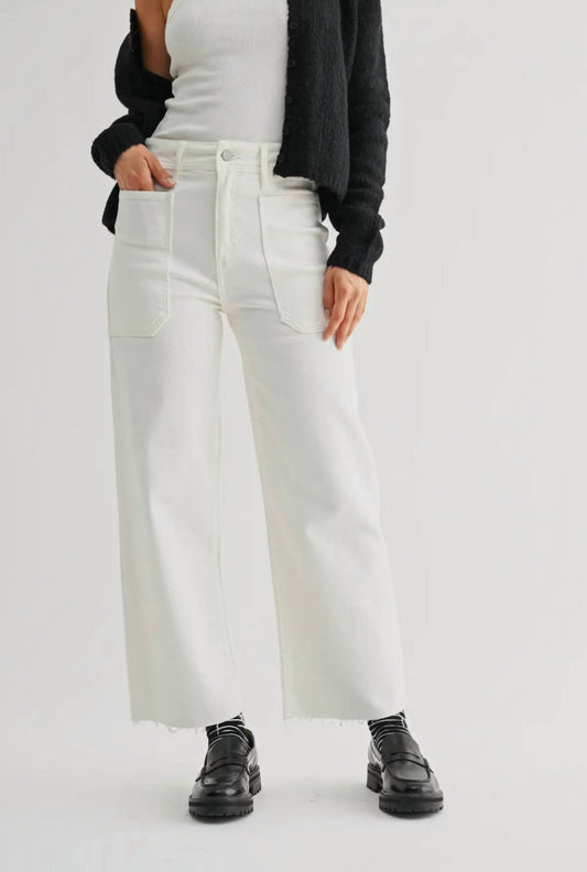 Just Black Denim - High Rise Utility Pocket Jean