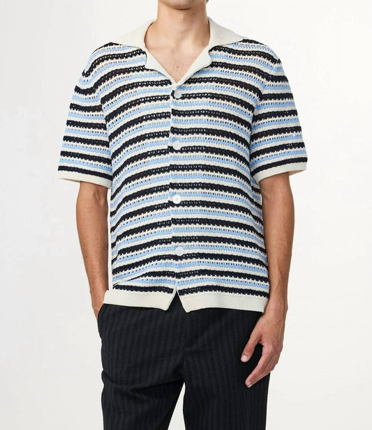 Nn07 - Henry Short Sleeve Knit Collar Cardigan