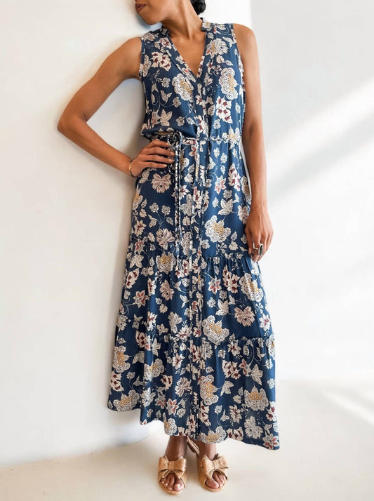 Go By Go Silk - Go Sunny Daze Midi Dress