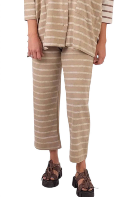 Alembika - Striped Knit Pants