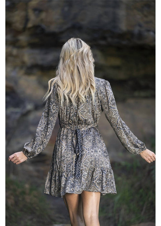 Cienna - Astrid Short Wrap Dress