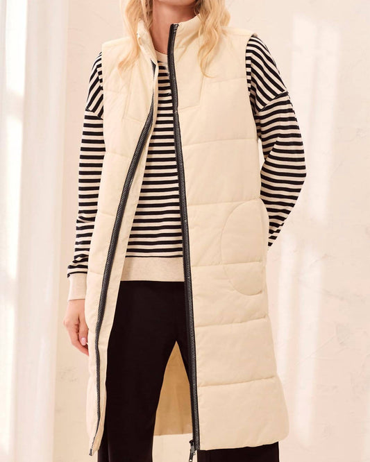 Tribal - Long Quilted Vest