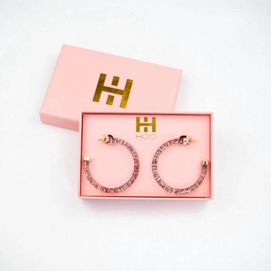 Hoo Hoops - Women's Lightweight Statement Earrings
