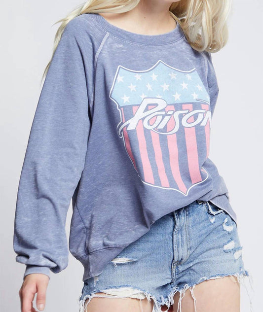 Recycled Karma - Poison Emblem Sweatshirt