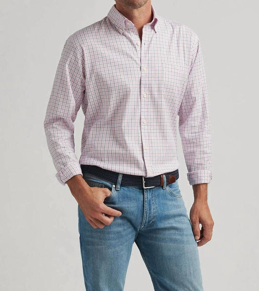 Peter Millar - Caspian Perfect Pinpoint Cotton-stretch Sport Shirt
