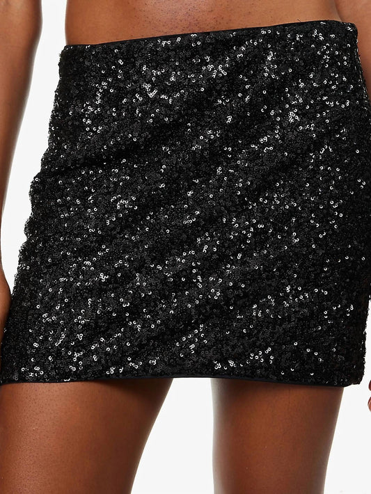 Frame - Sequin Mini Skirt