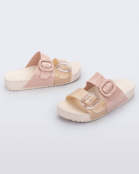 Melissa - Women's Buckled Cozy Slide