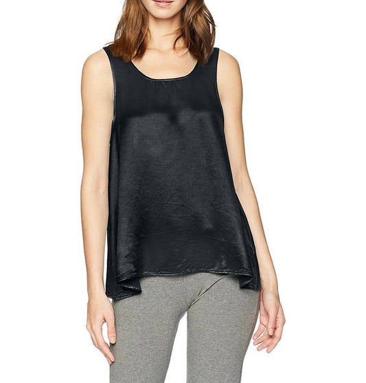 Cece Satin Cami With Open Back