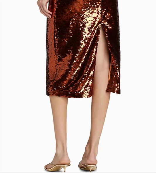 Marie Oliver - Wray Sequin Skirt