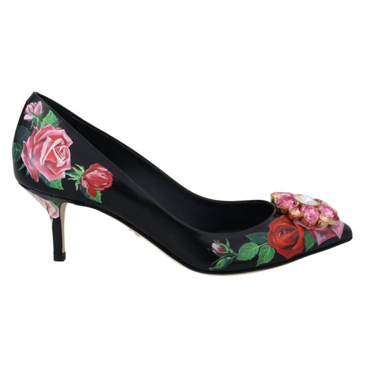 Dolce & Gabbana - Women's Leather High Heel Pumps