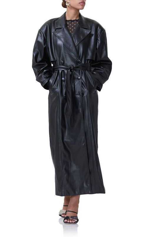 Afrm - Saint Barrel Sleeve Trench Coat