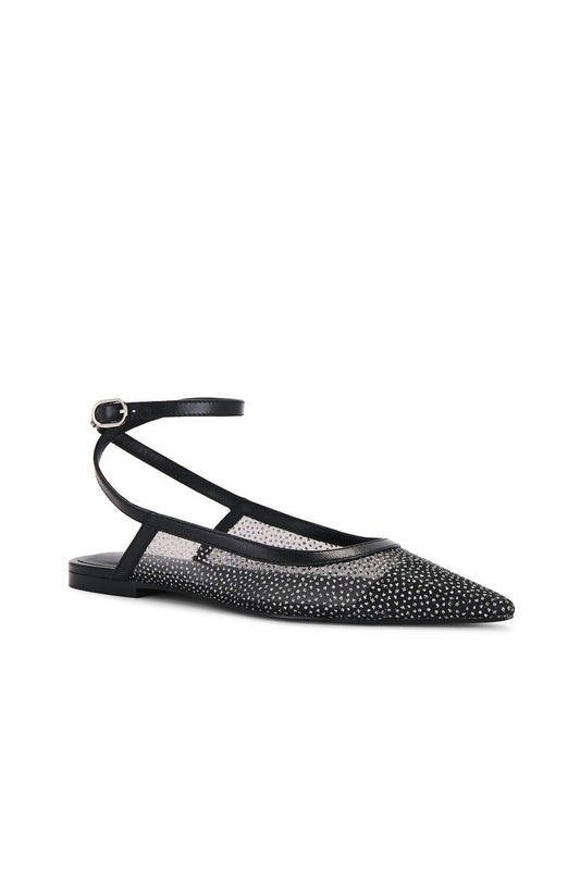 Free People - Women's Sheer Glitter Jules Flat