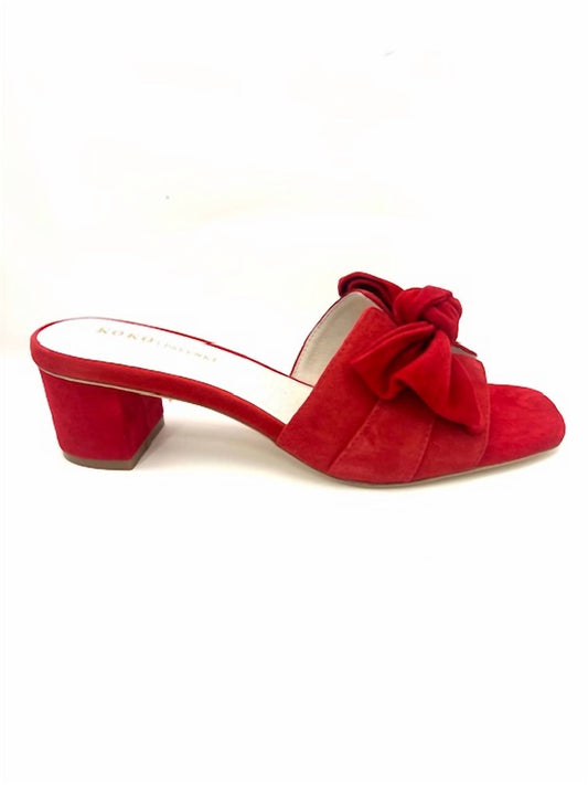 Koko + Palenki - Women's Sidney Suede Slide Sandals