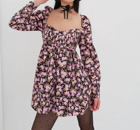 For Love & Lemons - Kate Long Sleeve Mini Dress
